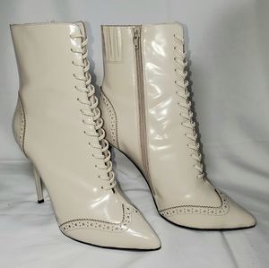 Jeffrey Campbell Lace-Up Leather Boots 10